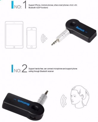 Bluetooth аудио адаптер-приемник предназначен для беспроводного соединения между. . фото 5