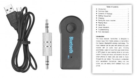 Bluetooth аудио адаптер-приемник предназначен для беспроводного соединения между. . фото 8