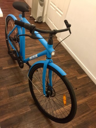 Продается эксклюзивный велосипед от дизайнеров из VANMOOF. Кто не в курсе - гугл. . фото 6