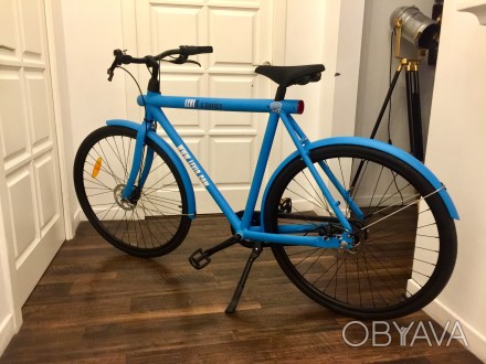 Продается эксклюзивный велосипед от дизайнеров из VANMOOF. Кто не в курсе - гугл. . фото 1