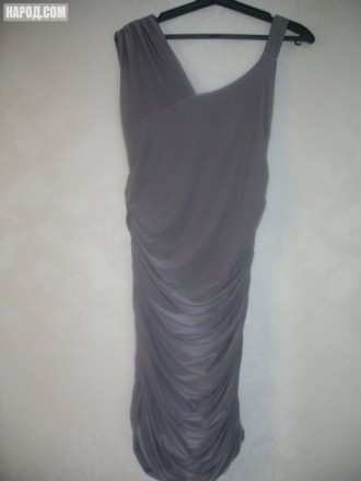 Платье серое вечернее "Маркиза"

украшено цепочкой черного цвета

бретели ас. . фото 4