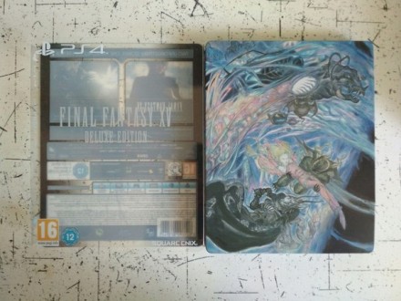 Игра на диске Final Fantasy 15 в коллекционном стилбуке, на русском языке + диск. . фото 3