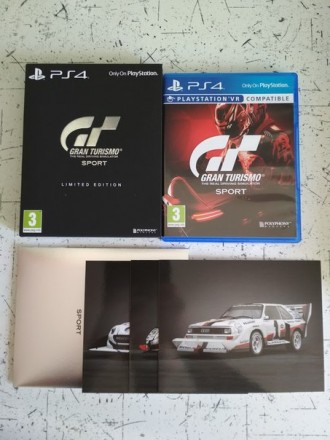 Игра на диске Gran Turismo Sport - Limited Edition на русском языке, в отличном . . фото 3