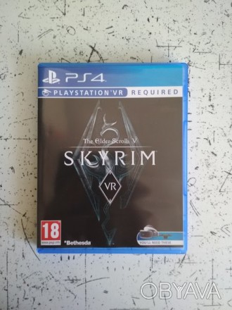 Игра на диске The Elder Scrolls V Skyrim VR (только для VR) PS4 полностью на рус. . фото 1