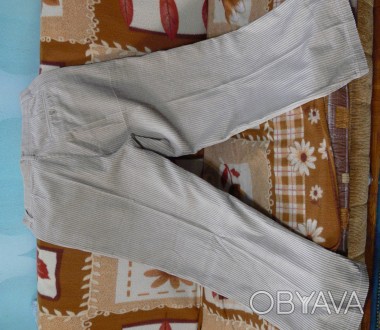 Продам новые брюки свободного покроя из вельвета известного датского бренда мужс. . фото 1