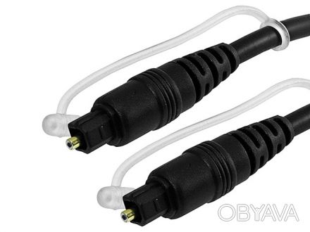 Оптические S/PDIF (Toslink) кабели являются отличным способом распространения,
. . фото 1