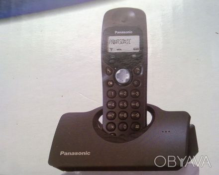 радиотелефон Panasonic .состояние телефона  отличное , может работать на расстоя. . фото 1