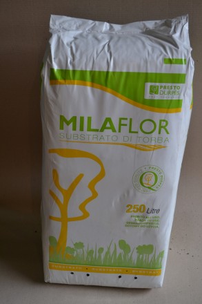 Торфяной субстрат Milaflor (рН 5,5-6,2).
Упаковка - 250 л полиэтиленовый мешок . . фото 2