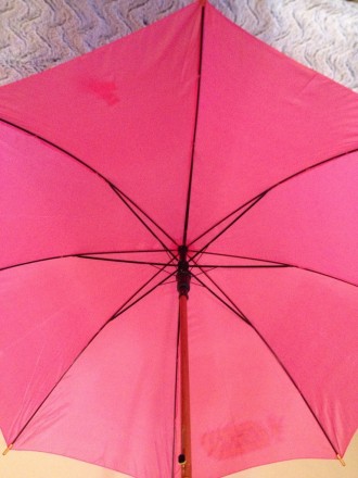 Совершенно новый зонт. Качество отличное, прочный, ручка с дерева, конструкция м. . фото 8