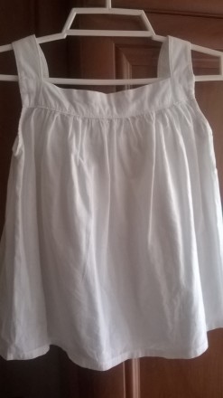 Легенька, біленька блузка, х/б,від H&M, для дівчинки 2-4р., у відмінному стані. . . фото 5