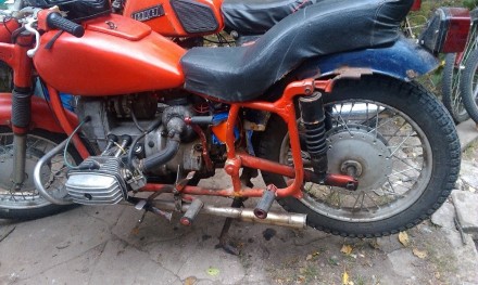 мотоцикл мт Днепр сделан под чопер, установлено бесконтактное зажигание, установ. . фото 5