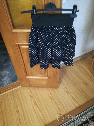 Продам детскую летнюю юбку б/у длина изделия 44 см. . фото 1