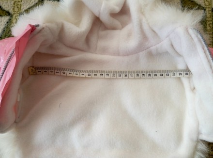 Продам Зимний пуховик-куртка, для собачки мелкой породы, для девочки. Состояние . . фото 8