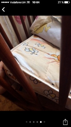 Кровать детская в отличном состоянии после одного ребенка.все чистое.все в комле. . фото 5