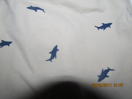 Шортики H&M с акулами,Top cheref беж. 86-92р-р,шорты Disney тачки .98-104р-р ,вс. . фото 3