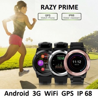 Умные водонепроницаемые часы Smart Watch Hercules RAZY PRIME Android 3G WiFi с п. . фото 11