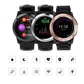 Умные водонепроницаемые часы Smart Watch Hercules RAZY PRIME Android 3G WiFi с п. . фото 10