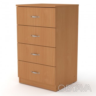 КОМОД-4 ящика
Комод
Комоды – это  незаменимый элемент мебели для дома или квар. . фото 1