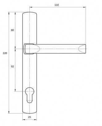 Ручка дверная от отечественного производителя – это комплект алюминиевых ручек н. . фото 5