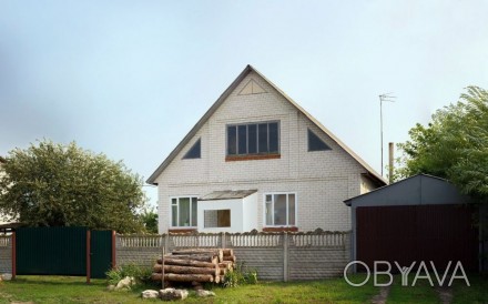 Продаю новый дом в г. Носовка Черниговской области. Дом деревянный, обложенный б. . фото 1