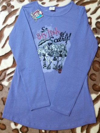 Пижама новая костюм Monster High 
для дома Дисней, пишет 14 лет.

Кофта 
Дли. . фото 4