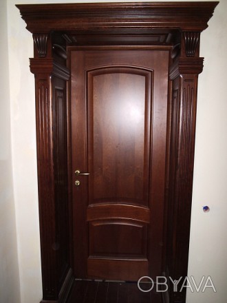 Изготовление деревянных дверей.Навеска и установка дверей из МДФа.Реставрация дв. . фото 1
