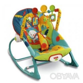 Новое, в упаковке.
Портативное кресло-качалка "Зоопарк" рассчитана на детей вес. . фото 1