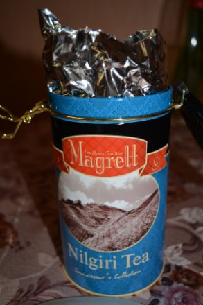 Рассыпной крупнолистовой черный чай нилгири   Magrett   200 г.
 
Нилгири — оче. . фото 3