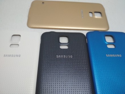 Крышка задняя Samsung Galaxy S5

Крышки выполнены из качественного пластика им. . фото 2