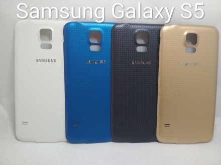 Крышка задняя Samsung Galaxy S5

Крышки выполнены из качественного пластика им. . фото 5