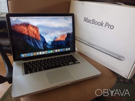 Apple MacBook Pro A1286 модельного ряду Mid 2009 у гарному стані. Зовнішній стан. . фото 1