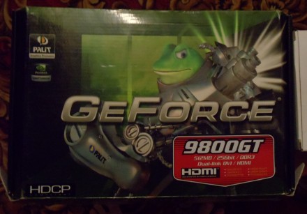 Продаю видеокарту GeForce Palit 9800GT 512мб памяти 256 бит шина.
Видеокарта ра. . фото 5