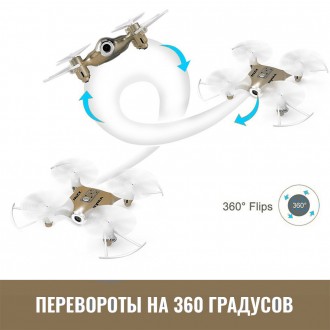 Квадрокоптер SYMA X21W WIFI 720p Золотой
Характеристики:	
Производитель - Syma. . фото 3