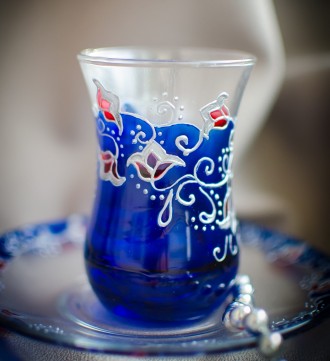 Армуды азербайджанские стаканчики для чая Аквамарин.
Все наборы на сайте 
http. . фото 4