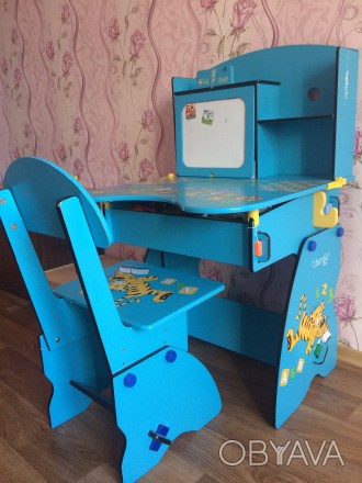 Детский стол и стул. . фото 1