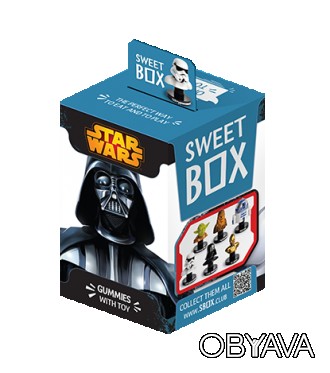 Коробочки с сюрпризом СвитБокс «Star Wars» дарят возможность фанатам киносериала. . фото 1