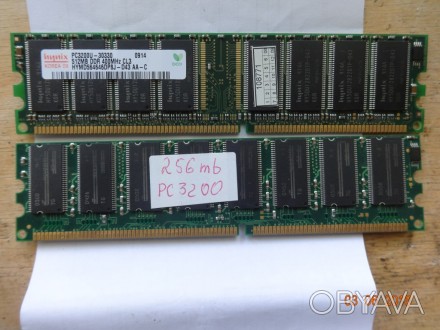 Продам б/у память 768 mb PC3200 
100грн. . фото 1