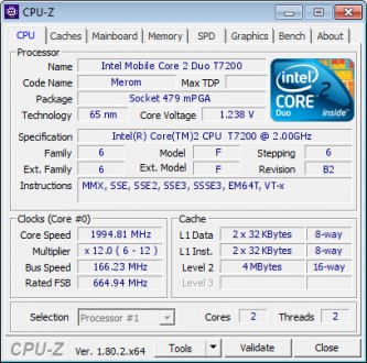 Двухъядерный процессор Intel Core 2 Duo T7200

Тактовая частота 2.00 GHz
Кэш-. . фото 3