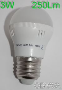 Светодиодная лампа E14 220 вольт 3W 250Lm.
3W 250Lm холодный белый.
Колба бела. . фото 11