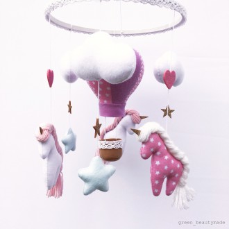 Мобиль из фетра для настоящей Принцессы
Такая игрушка не только красиво украсит. . фото 5