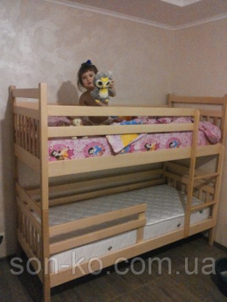 Чому вигідно купити дерев'яне ліжко  у нас:

- 100% якість гарантована.

- В. . фото 3