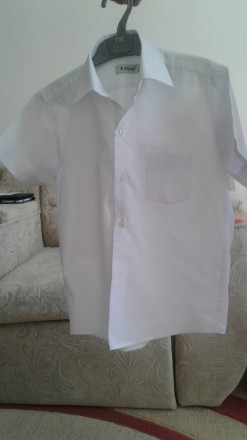 Продам школьную форму ( брюки, пиджак, белая тенниска) размер 30/2.  Брюки в хор. . фото 7