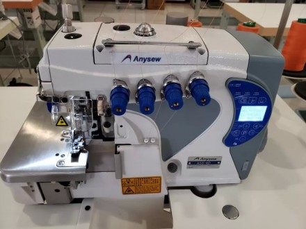 Продам промышленный оверлок ANYSEW AS5-4D Автомат 4-х ниточный. Со встроенным се. . фото 3