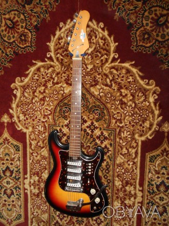 Редкая и раритетная гитара из 60х годов,Япония.Все работает,электроника вся родн. . фото 1