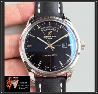 BREITLING - Transocean Day & Date Aurora Blue Automatic - Steel (Limited)
Ref: . . фото 12