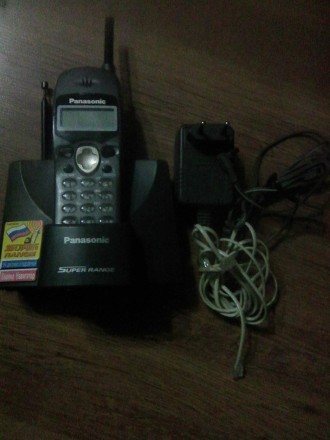 Продам Радиотелефон "Panasonic" KC-TC1019RUB. В отличном состоянии. Темно серого. . фото 2