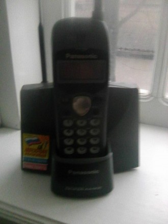 Продам Радиотелефон "Panasonic" KC-TC1019RUB. В отличном состоянии. Темно серого. . фото 3