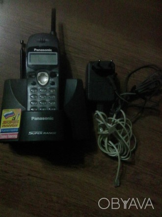 Продам Радиотелефон "Panasonic" KC-TC1019RUB. В отличном состоянии. Темно серого. . фото 1