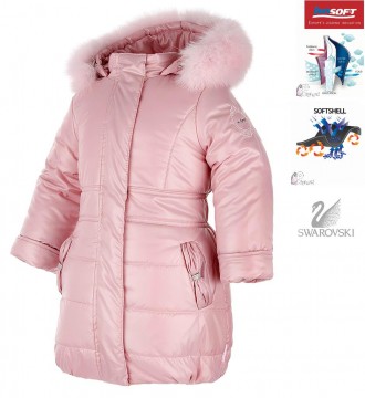 пальто зимнее с натуральным мехом PASTELS pink
Pilguni
Польша
осень-зима 2017. . фото 2