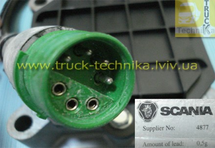 Датчик положения коленвала SCANIA датчик скорости, холла
 Scania 1545122, 14986. . фото 4